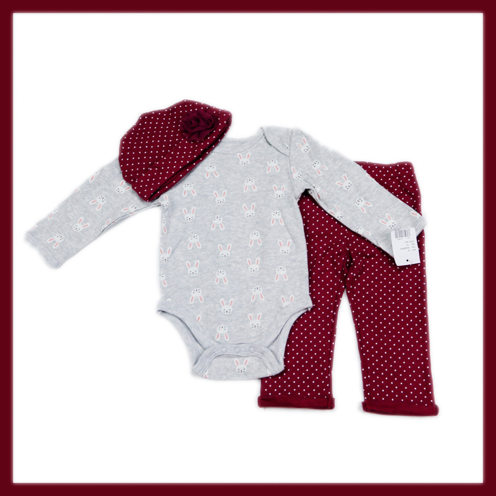 Baby Gear 3-piece Outfit Baby Girls 3-6 months NWT